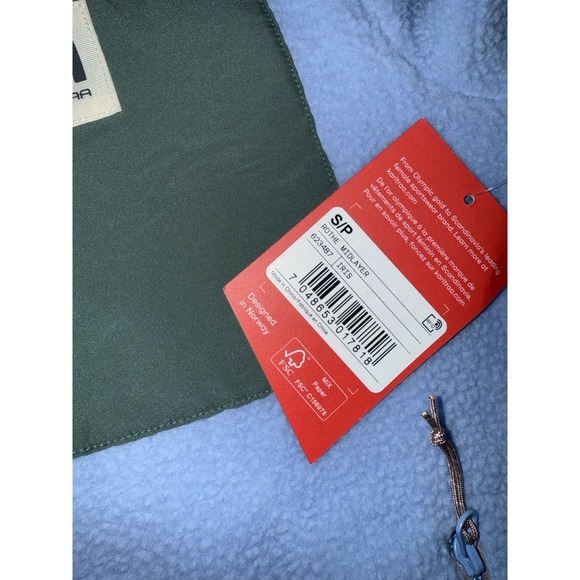 New Kari Traa Rothe Iris Midlayer Fleece Jacket Sz S Full Zip Gorpcore Womens - Picture 8 of 12